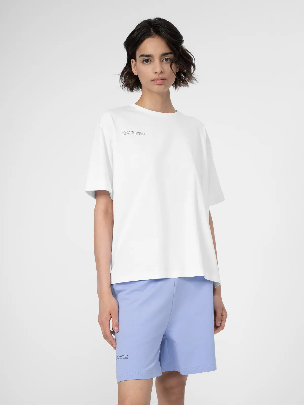 4F 4FSS23TTSHF336 WHITE Dámské tričko US