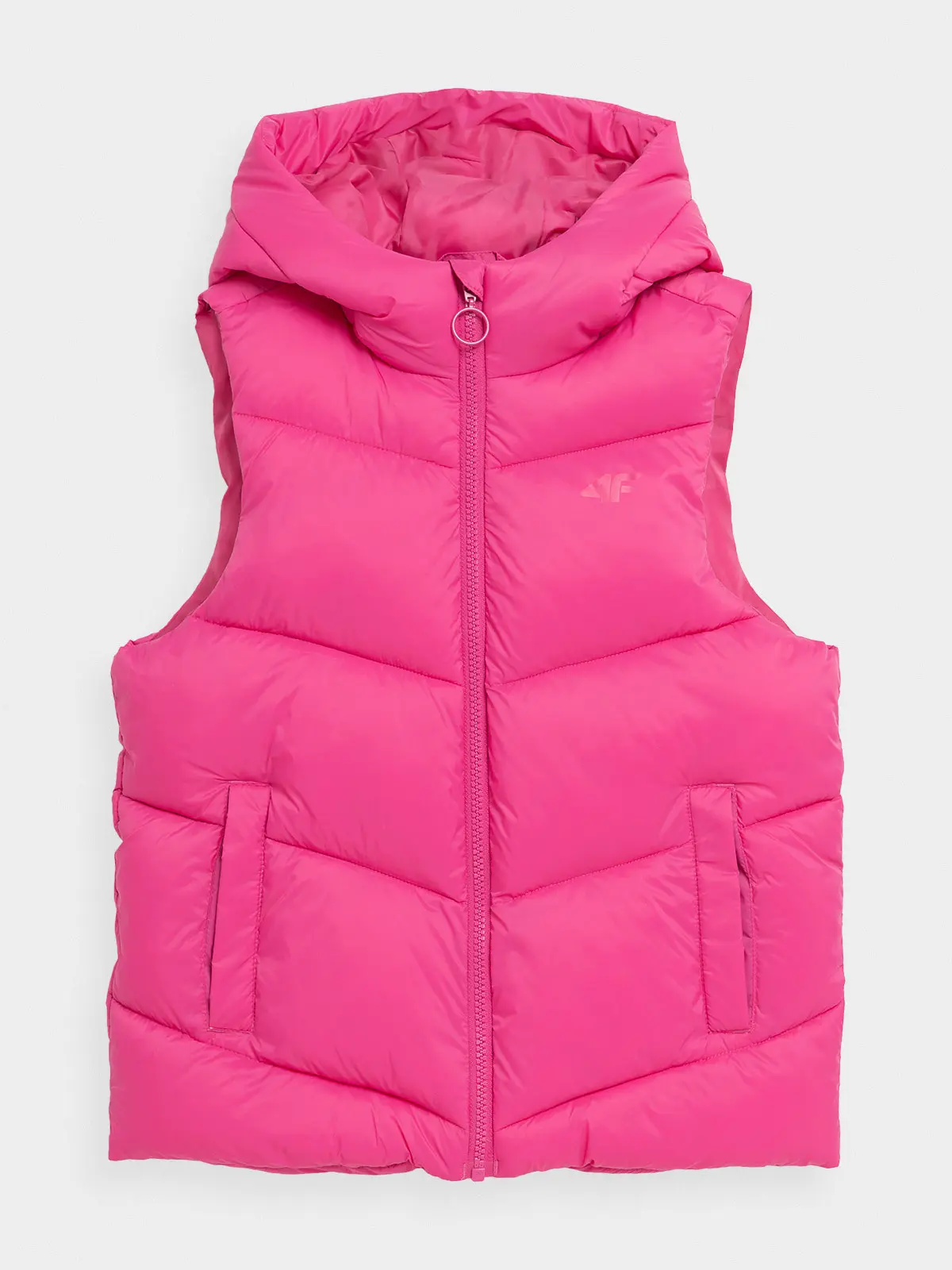 4F 4FJAW23TVJAF045 DARK PINK Dětská vesta EU