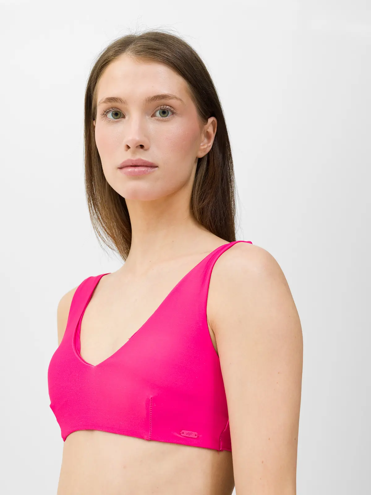 4F BIKINI TOP F048 Horní díl plavek US XL 4FWSS24UBKTF048 PINK