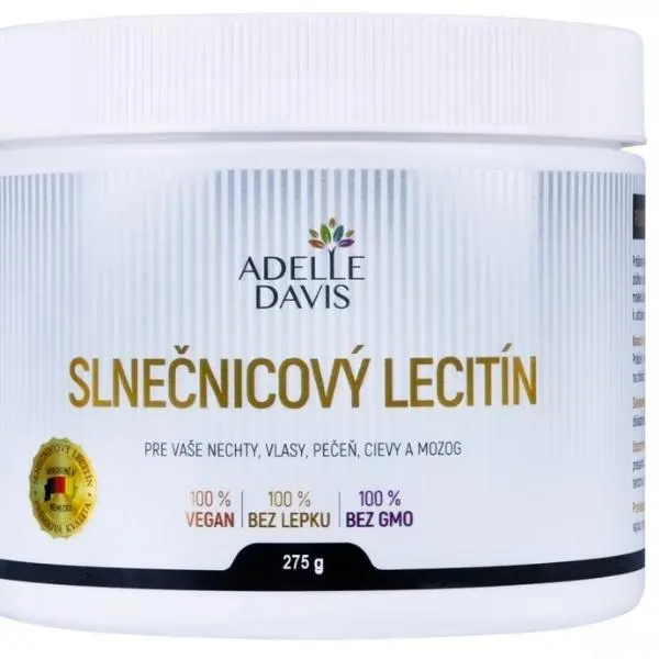 Adelle Davis slunečnicový lecitin, prášek 275 g