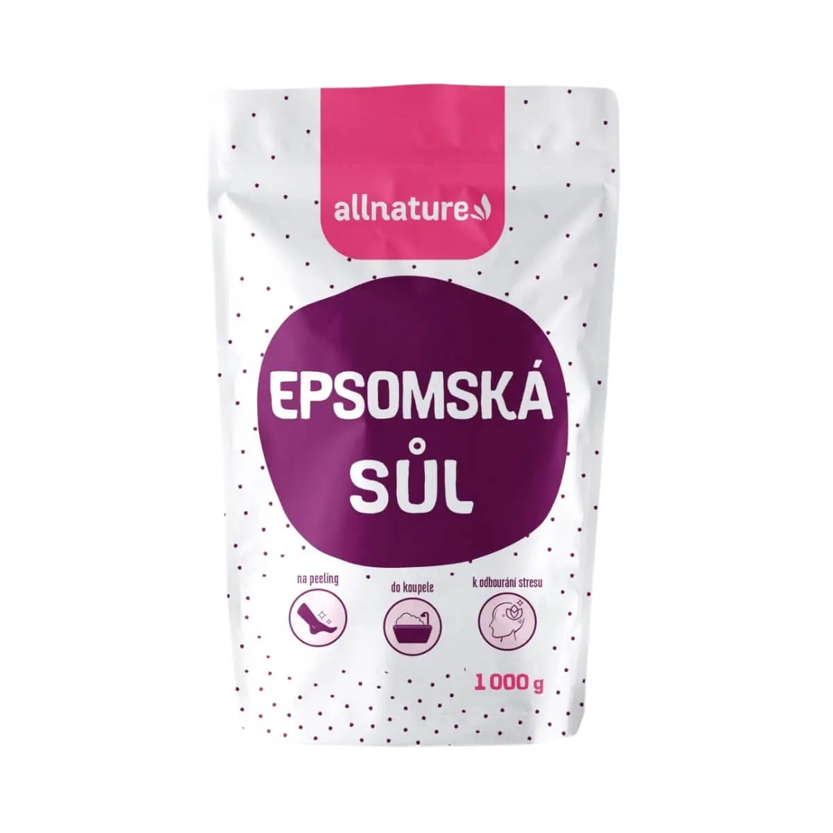 Allnature Epsomská sůl, 1000 g