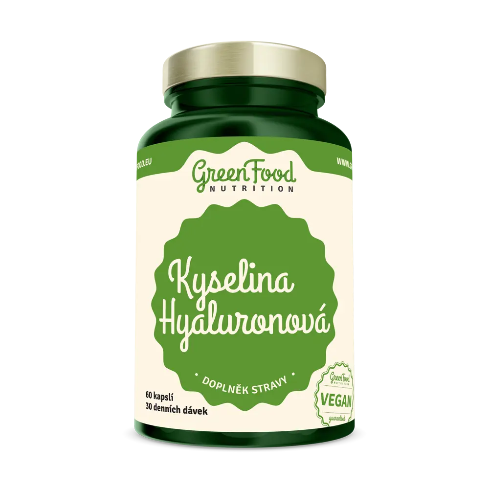 GreenFood Kyselina Hyaluronová, 60 kapslí