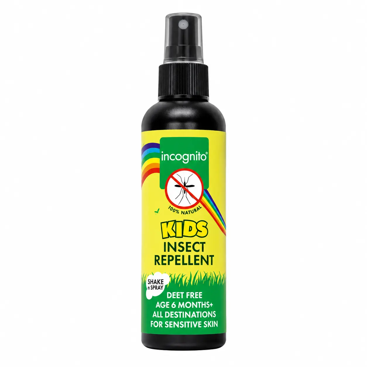 Incognito Přírodní repelent pro děti na citlivou pokožku, 100 ml
