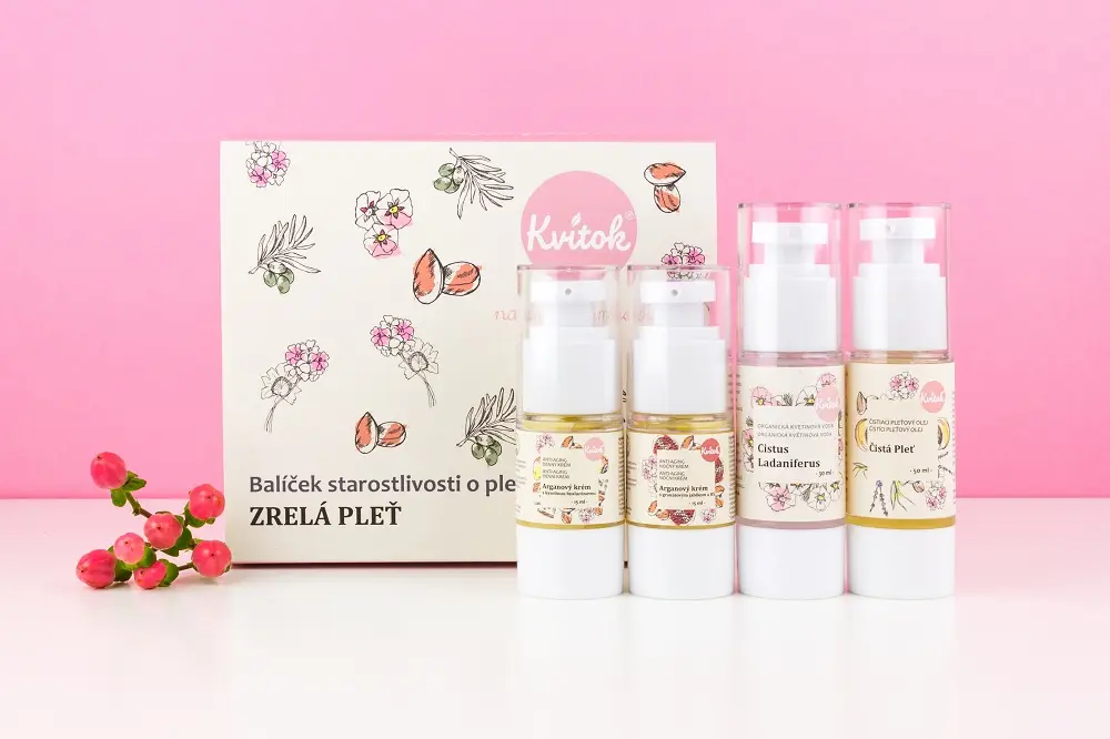 Kvítok Anti-Aging Balíček Péči o ZRALOU Pleť, 30+