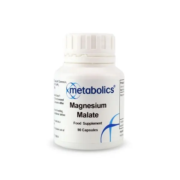 Magnesium malate - Hořčík (Magnezium) + kyselina jablečná 90 kapslí