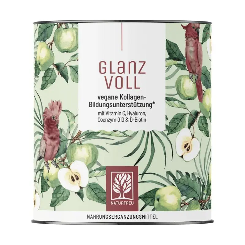 Naturtreu Okouzlující - Veganský kolagen s vit. C, kys. hyaluronovou a Q10, prášek 300 g