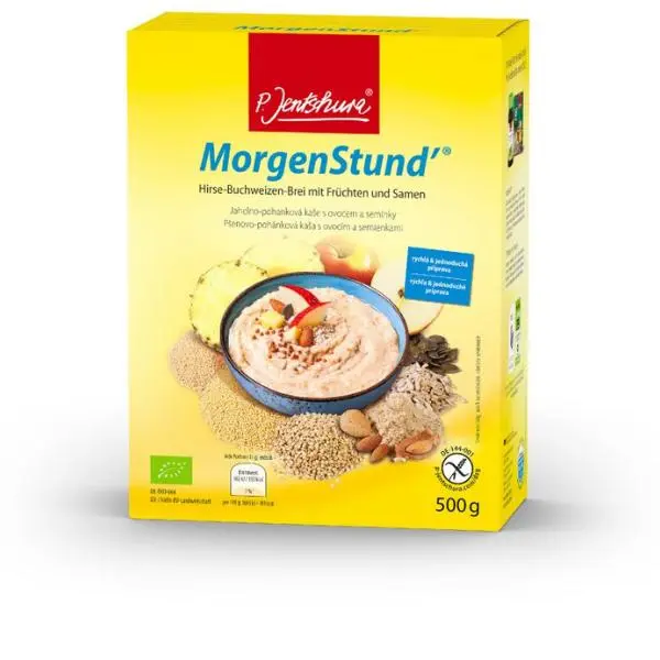 P. Jentschura MorgenStund’® BIO Bezlepková bázická snídaňová kaše, 500 g
