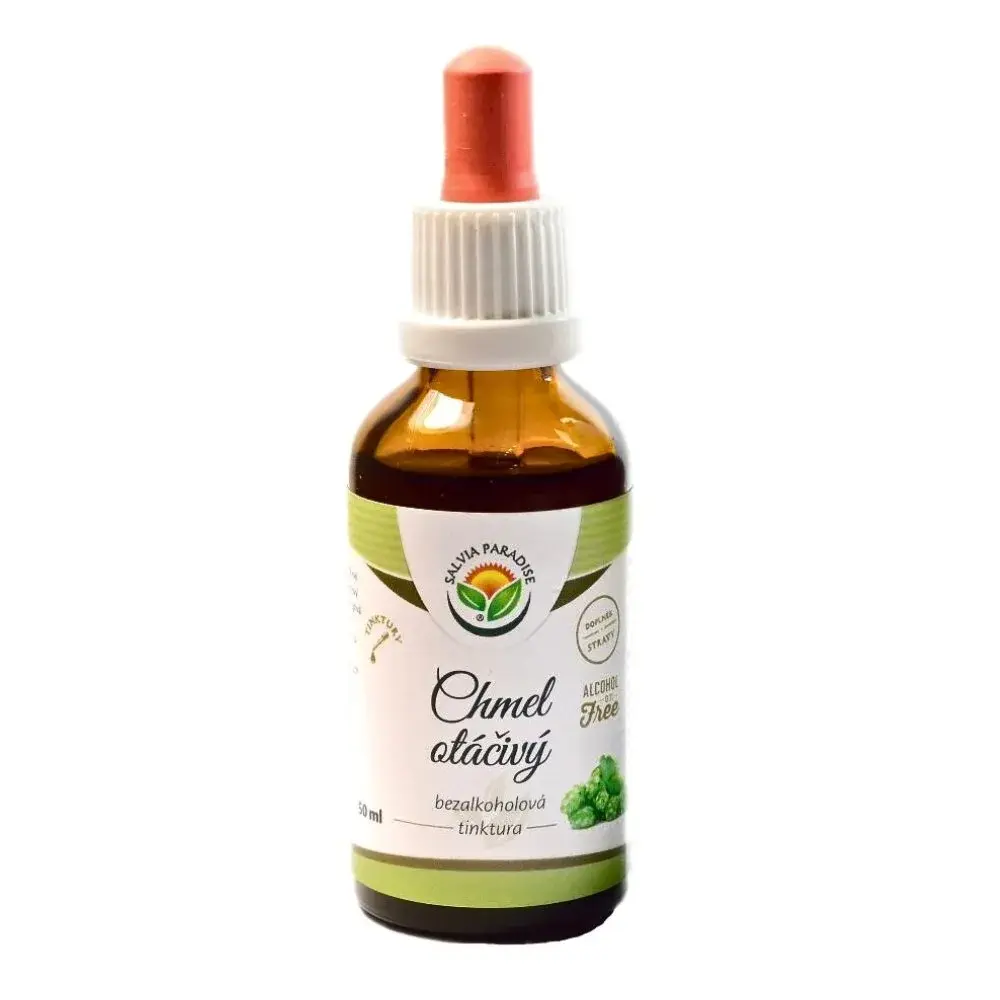 Salvia Paradise Chmel otáčivý tinktura bez alkoholu, 50 ml