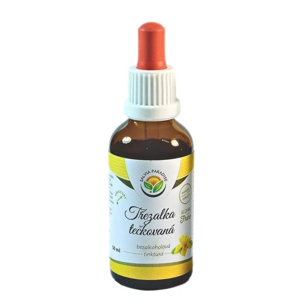 Salvia Paradise Třezalka tečkovaná tinktura bez alkoholu, 50 ml