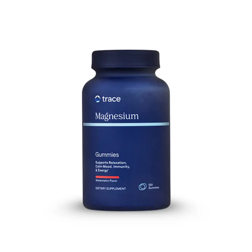 Trace Minerals Magnesium Gummies (Meloun), 120 gumových bonbónů