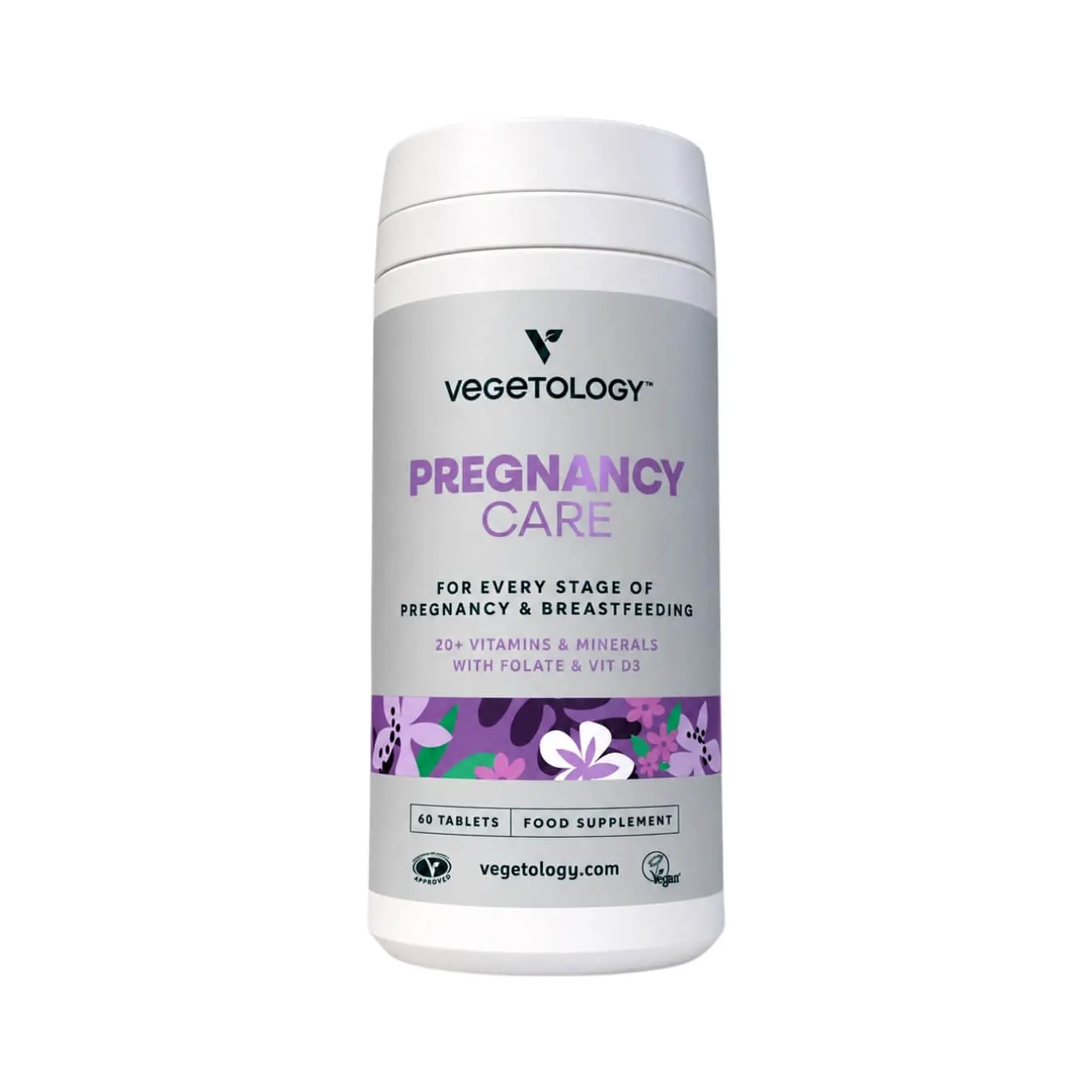 Vegetology Pregnancy Care – Vitamíny a minerály pro těhotné a kojící ženy, tablety 60 ks