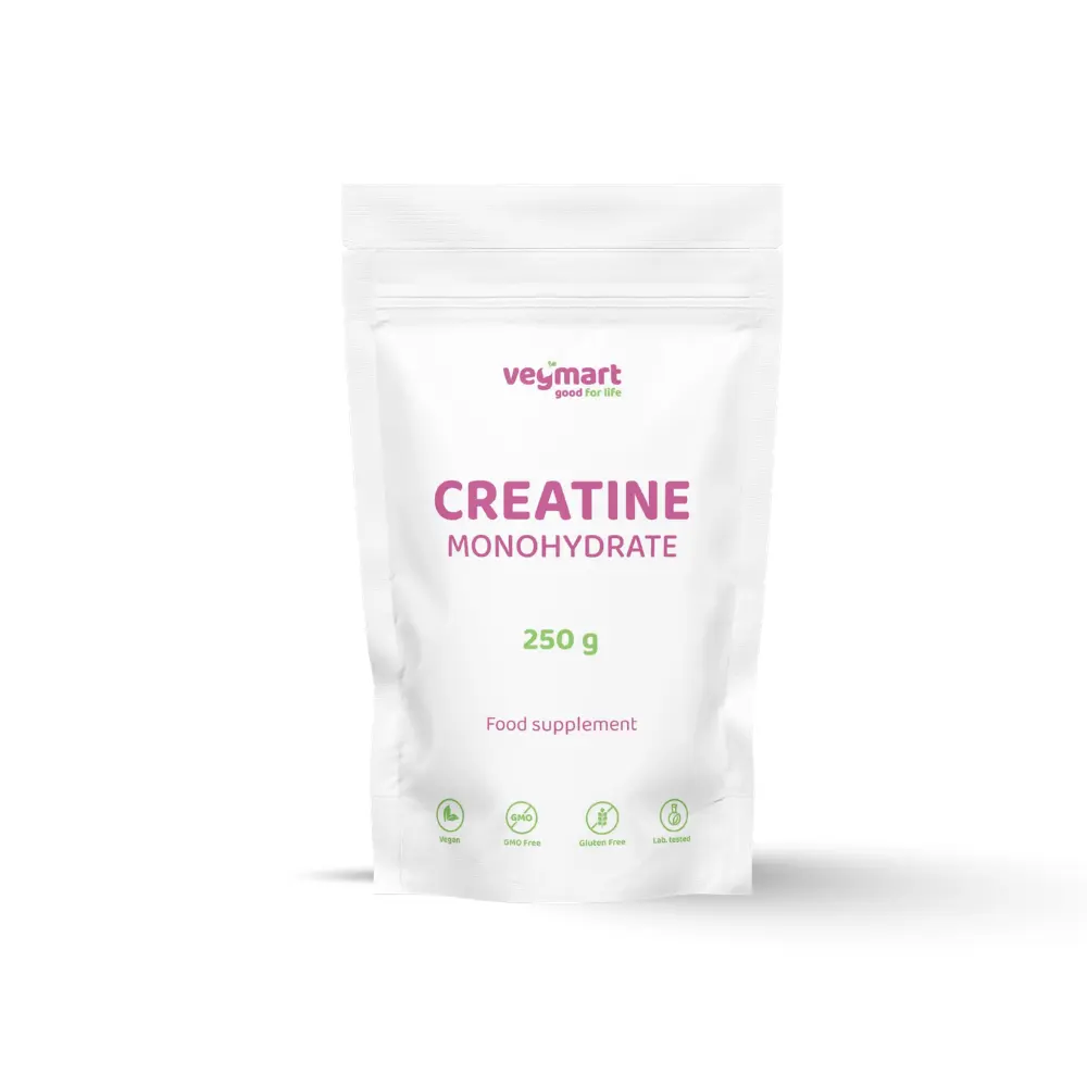 Vegmart Kreatin monohydrát, 250 g