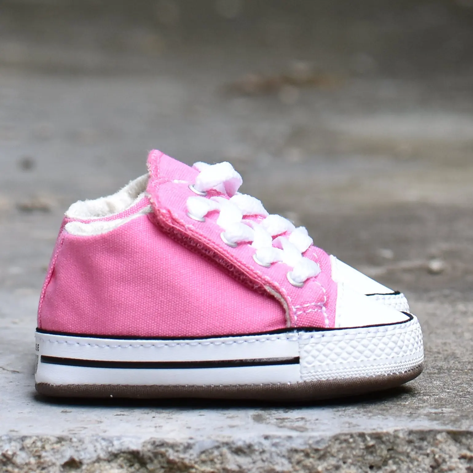 converse CHUCK TAYLOR ALL STAR CRIBSTER CANVAS COLOR Dětské capáčky EU