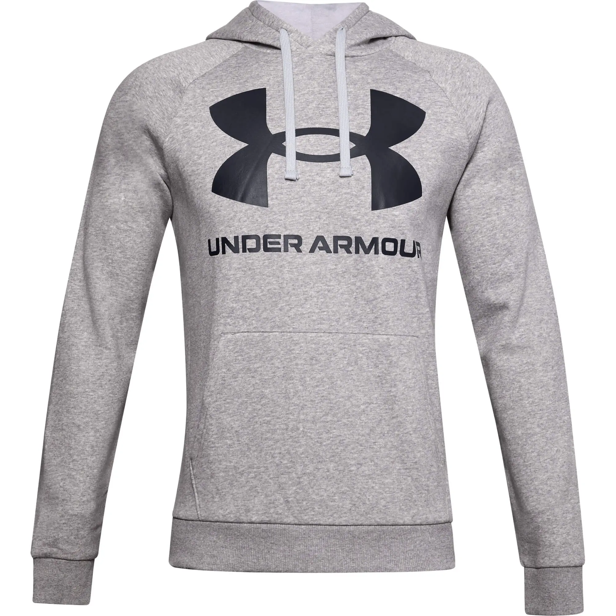 Under Armour Rival fleece Big logo Hd 1357093 Mod Gray light Heather