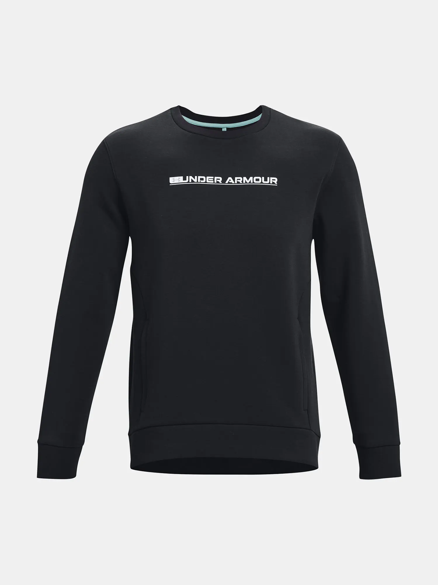 Under Armour SUMMIT KNIT CREW-BLK černá