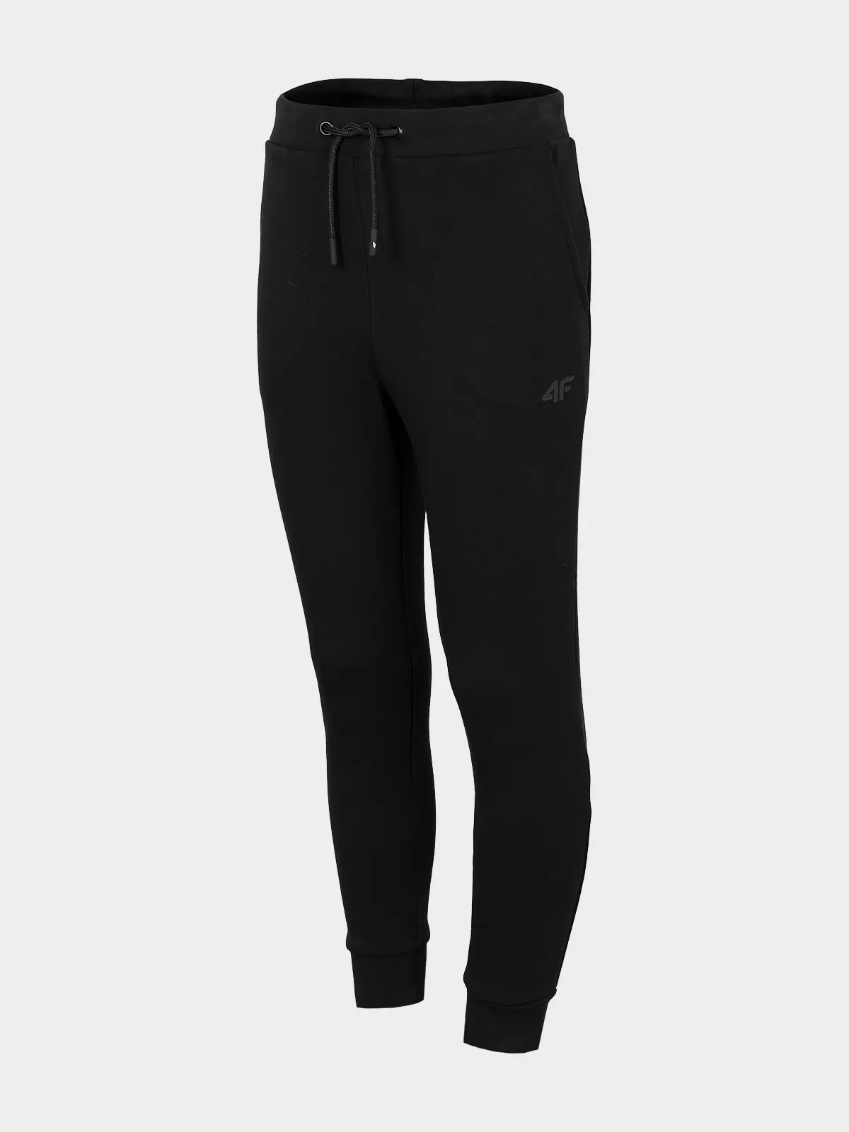 4F HJZ22-JSPMD001 DEEP BLACK Dětské tepláky EU 134 HJZ22-JSPMD001 DEEP BLACK