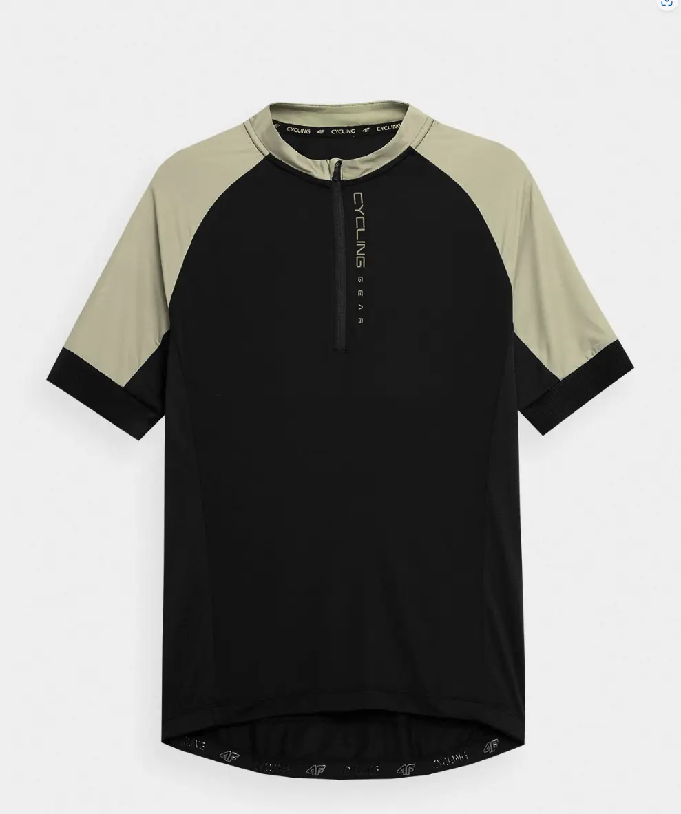4F 4FSS23TFTSM172 DEEP BLACK Pánský cyklistický dres US