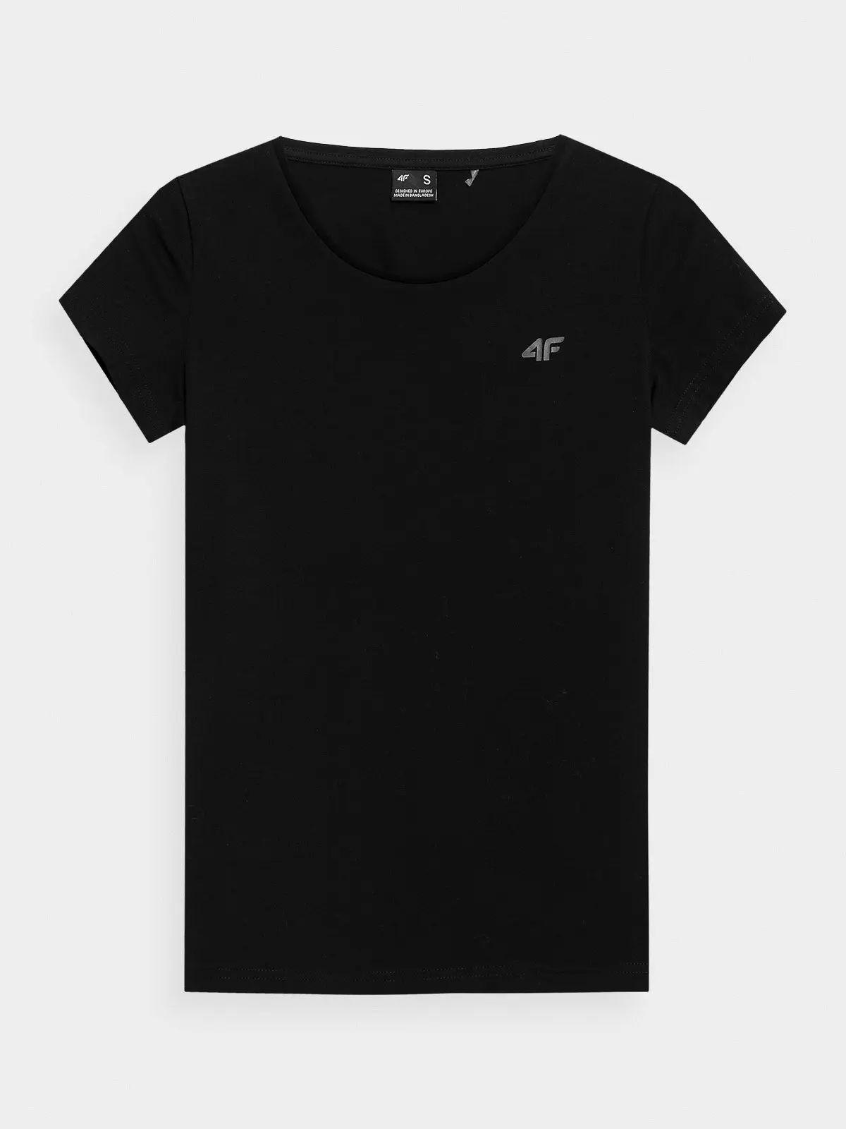 4F 4FAW23TTSHF0906 DEEP BLACK Dámské tričko US