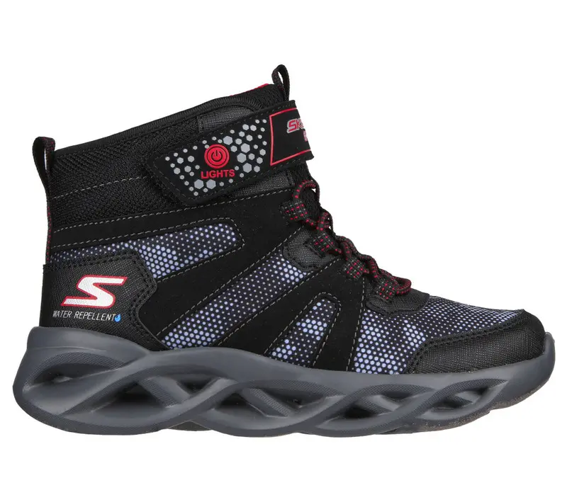 SKECHERS TWISTED-BRIGHTS-ZERR Dětské boty EU 34 400145L_BKRD