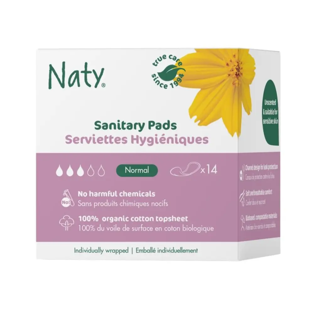 Naty Dámské vložky NORMAL, 14 ks