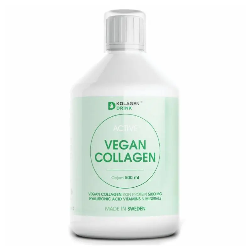 Kolagen Drink - Active Vegan Collagen - tekutý kolagenový nápoj, 500 ml