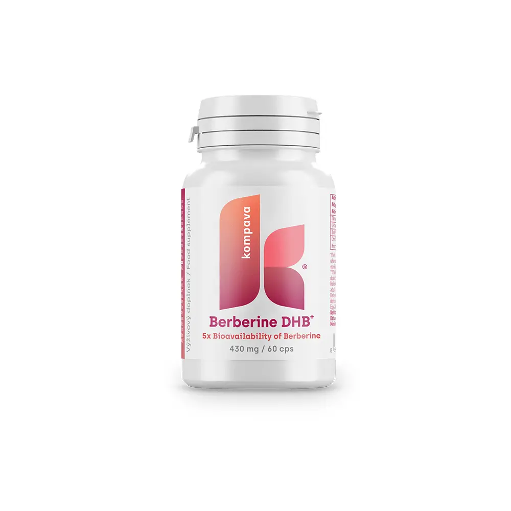 KOMPAVA Berberine dhb+ 430 mg 60 kapslí