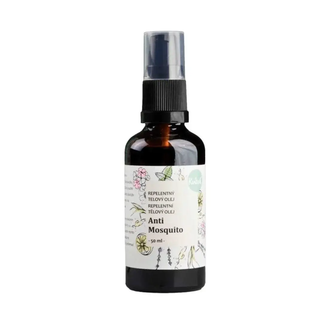 Kvítok Repelentní Tělový Olej - Anti Mosquito, 50 ml