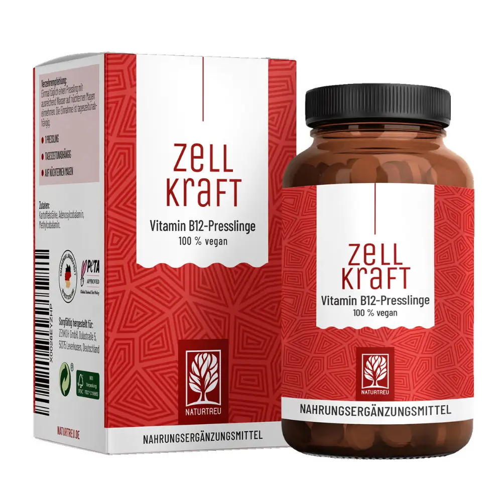 Naturtreu Síla buňky – Vitamín B12 500 µg, 270 tablet
