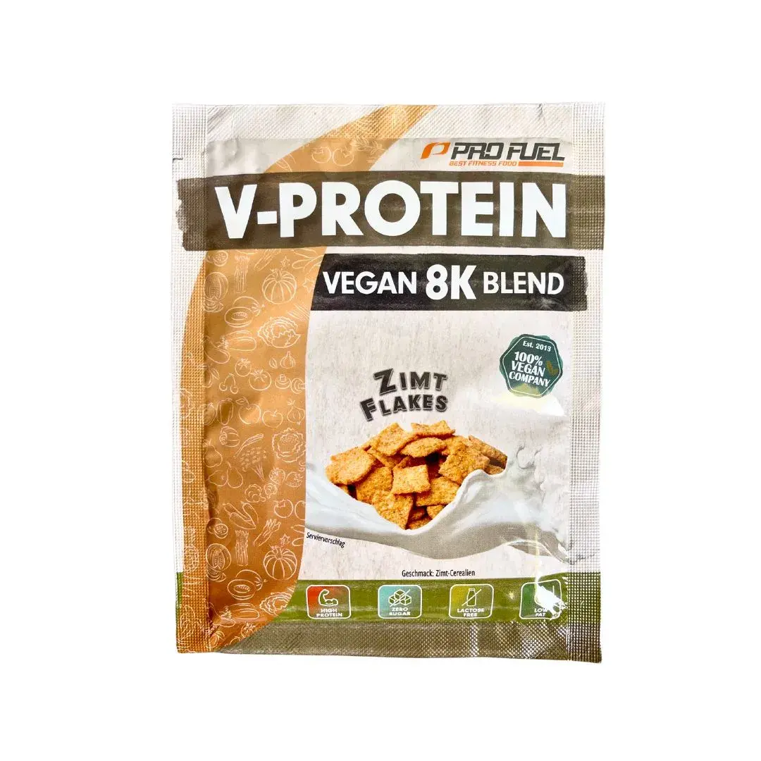 Profuel V-Protein 8K - vzorek Skořicové cereálie, 30 g