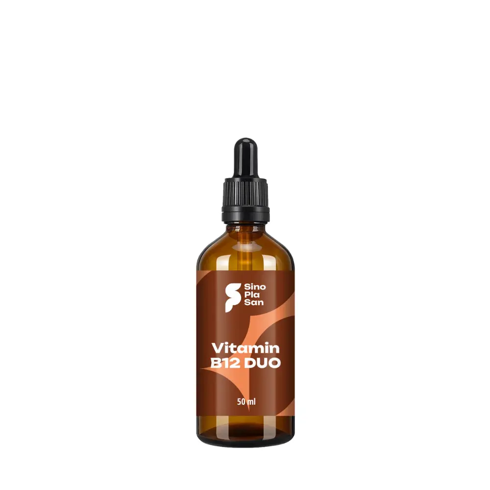 DUO kapky - vitamin B12 1000 µg (metylkobalamín + adenosylkobalamín), 50 ml
