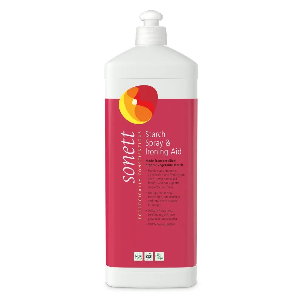 SONETT - Tekutý škrob na žehlení prádla STARCH SPRAY liter: 1,00