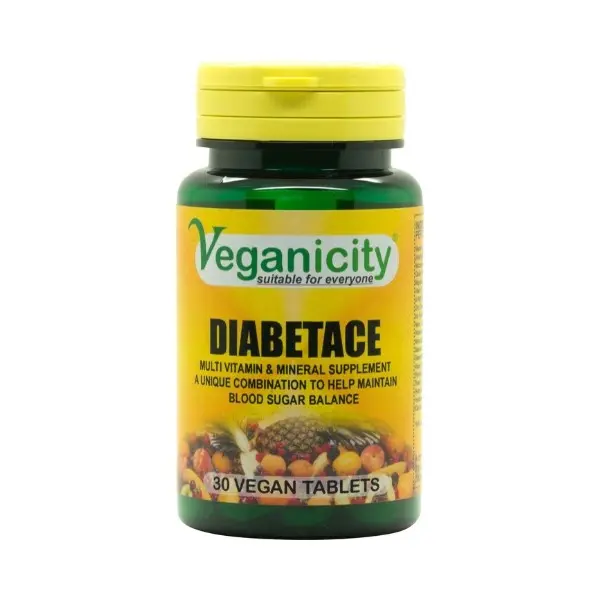 Veganicity DiabetACE - specializovaný multivitamin pro diabetiky 30 tablet