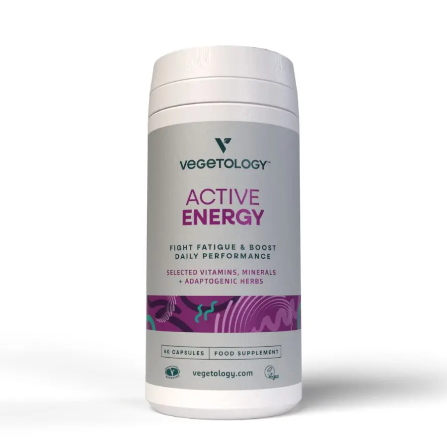 Vegetology Active Energy - Proti únavě a vyčerpání, 60 kapslí