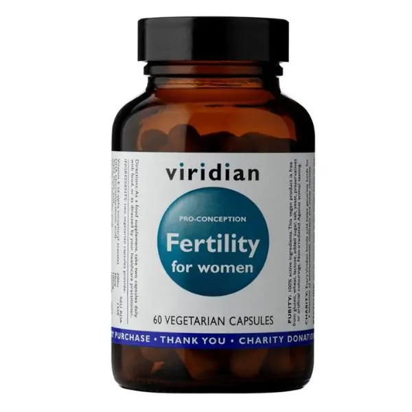 Viridian Nutrition Fertility for Women (Ženská plodnost)
