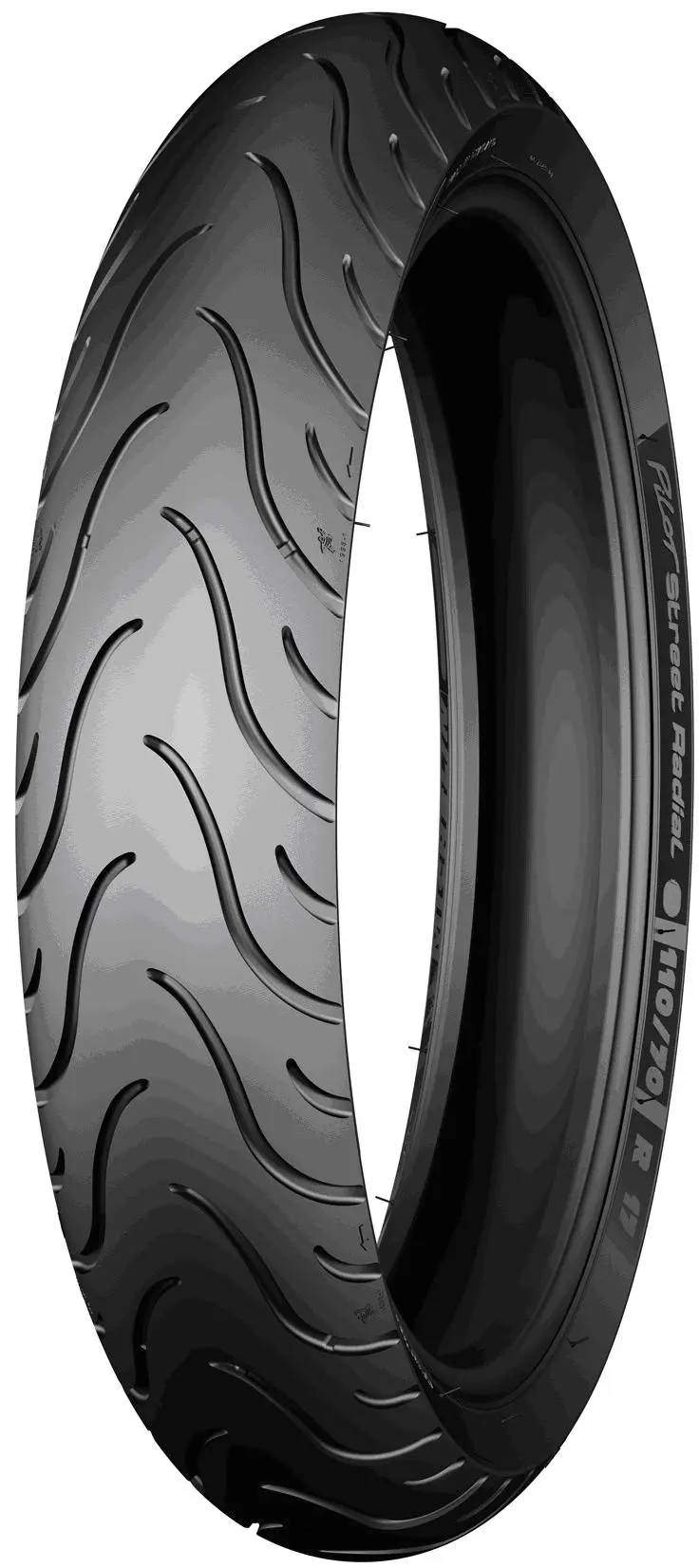 100/80R17 52S, Michelin, PILOT STREET front TL/TT