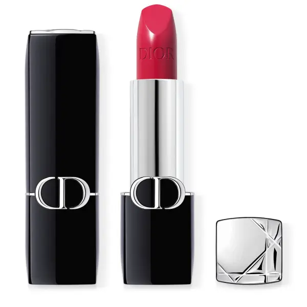 Dior Rouge Dior Satin dlouhotrvající rtěnka - hydratační květinová péče o rty - 766 Rose Harpers 3,5 g