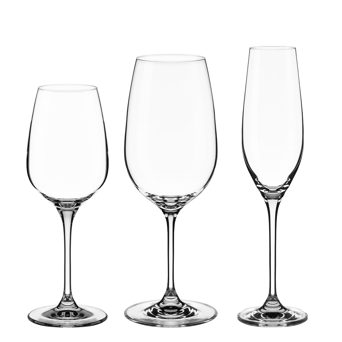 Startovací set pohárů do domácnosti 18 ks – Premium Glas Crystal - 321809