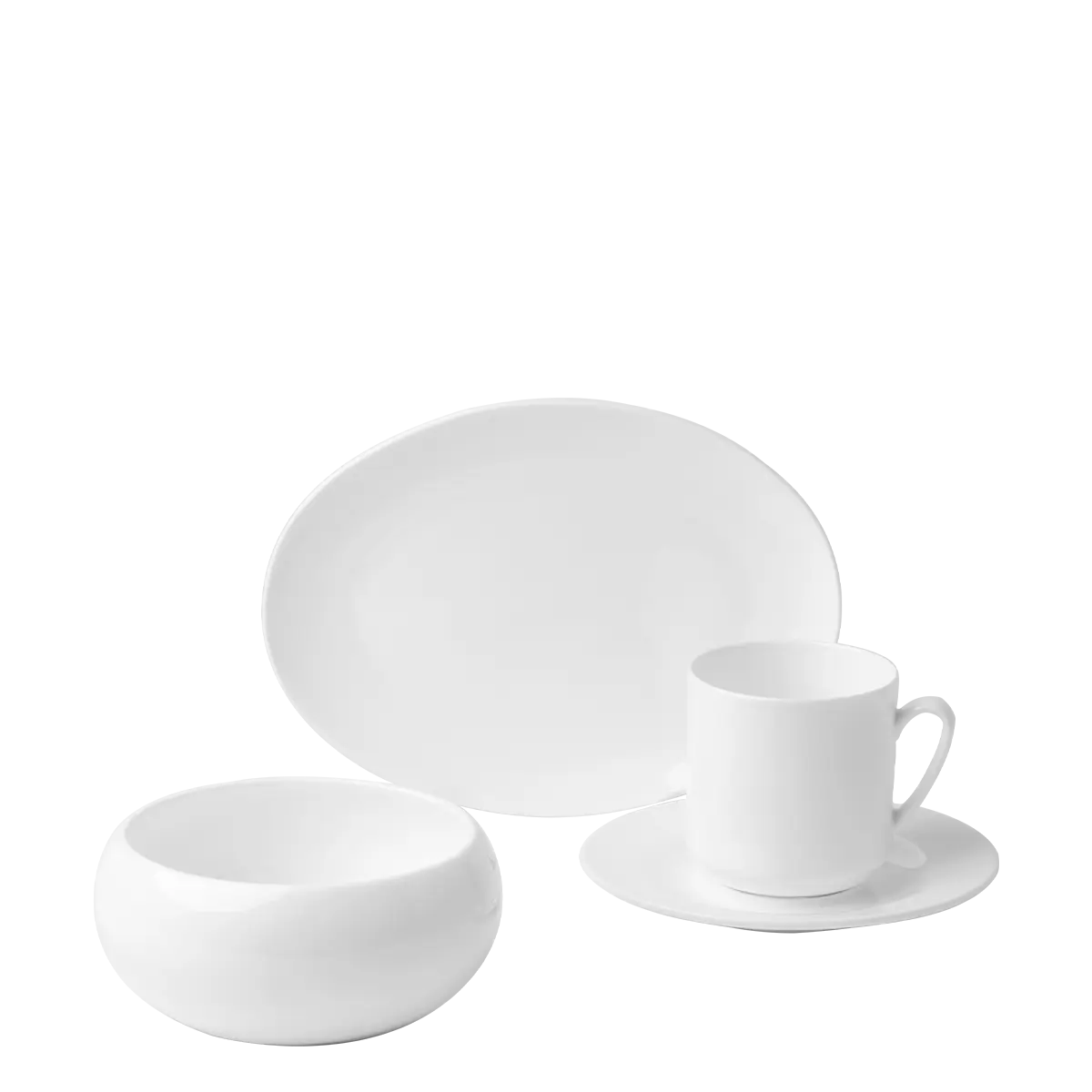 Snídaňový set 16 ks — Premium Platinum Line - 490107