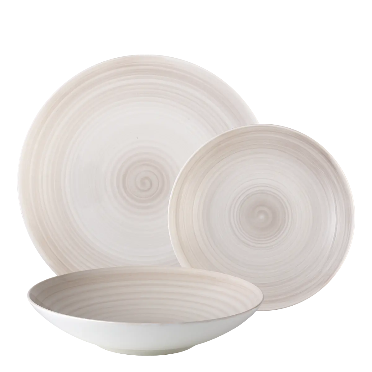 Sada talířů 12 ks — Premium Platinum Line Rocca - 490180