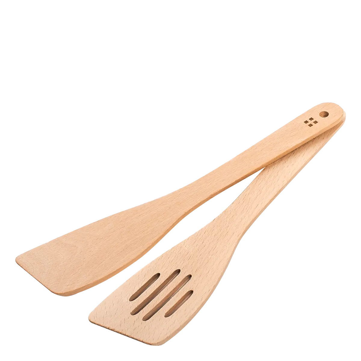 Vařečka s otvory a rovná vařečka 29 cm set 2 ks - Basic - 593004
