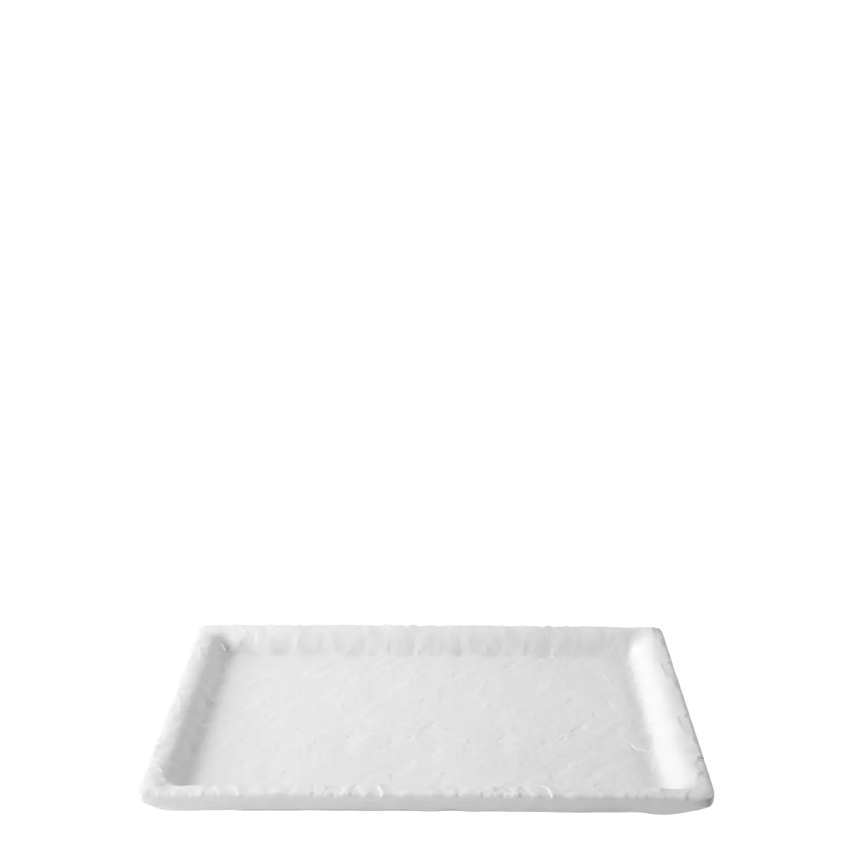 Podnos bílý velký 24,4 x 17,5 cm — Elements Melamin (Flow) - 593174