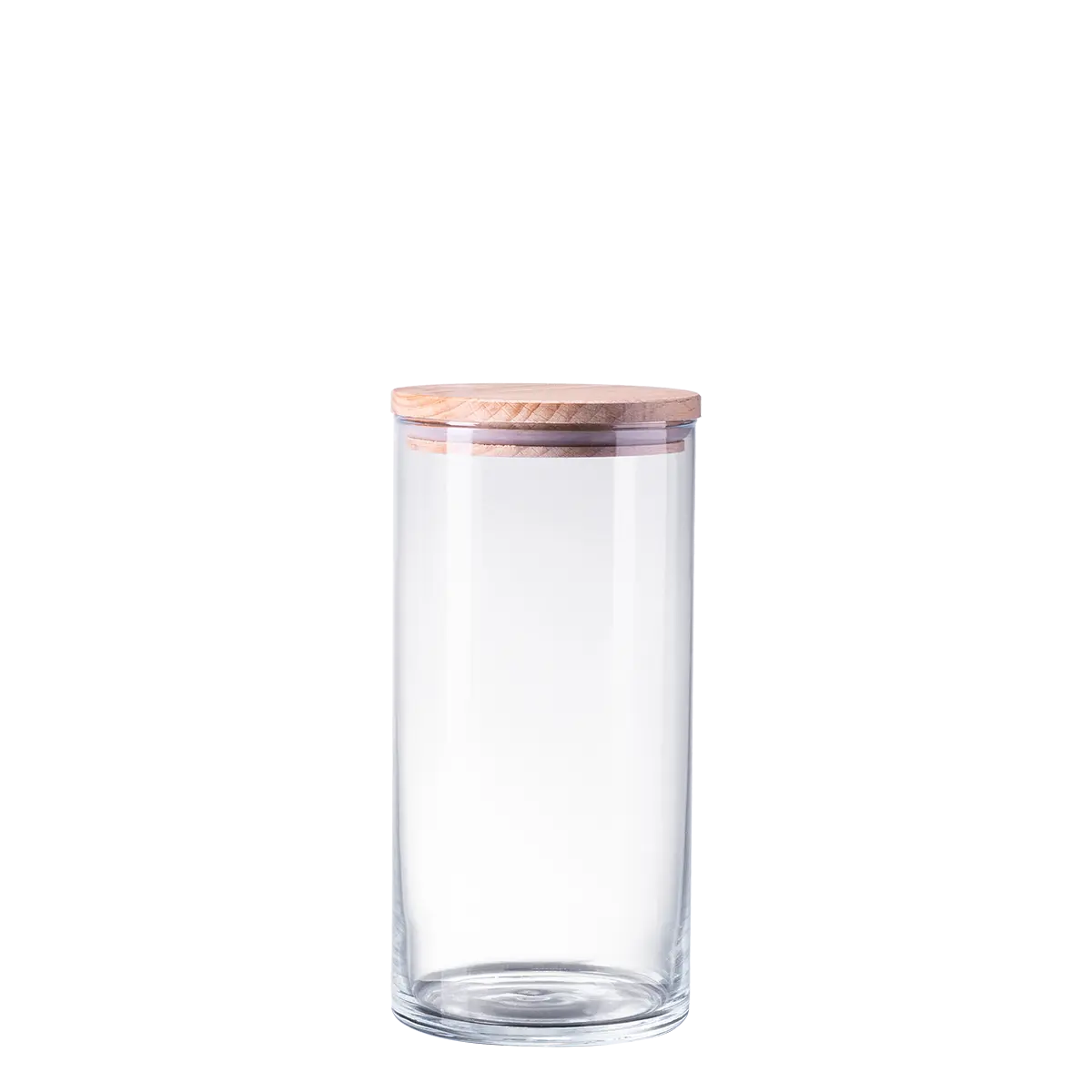 Skleněná nádoba s víkem 1,25 l — Basic Kitchen - 593760