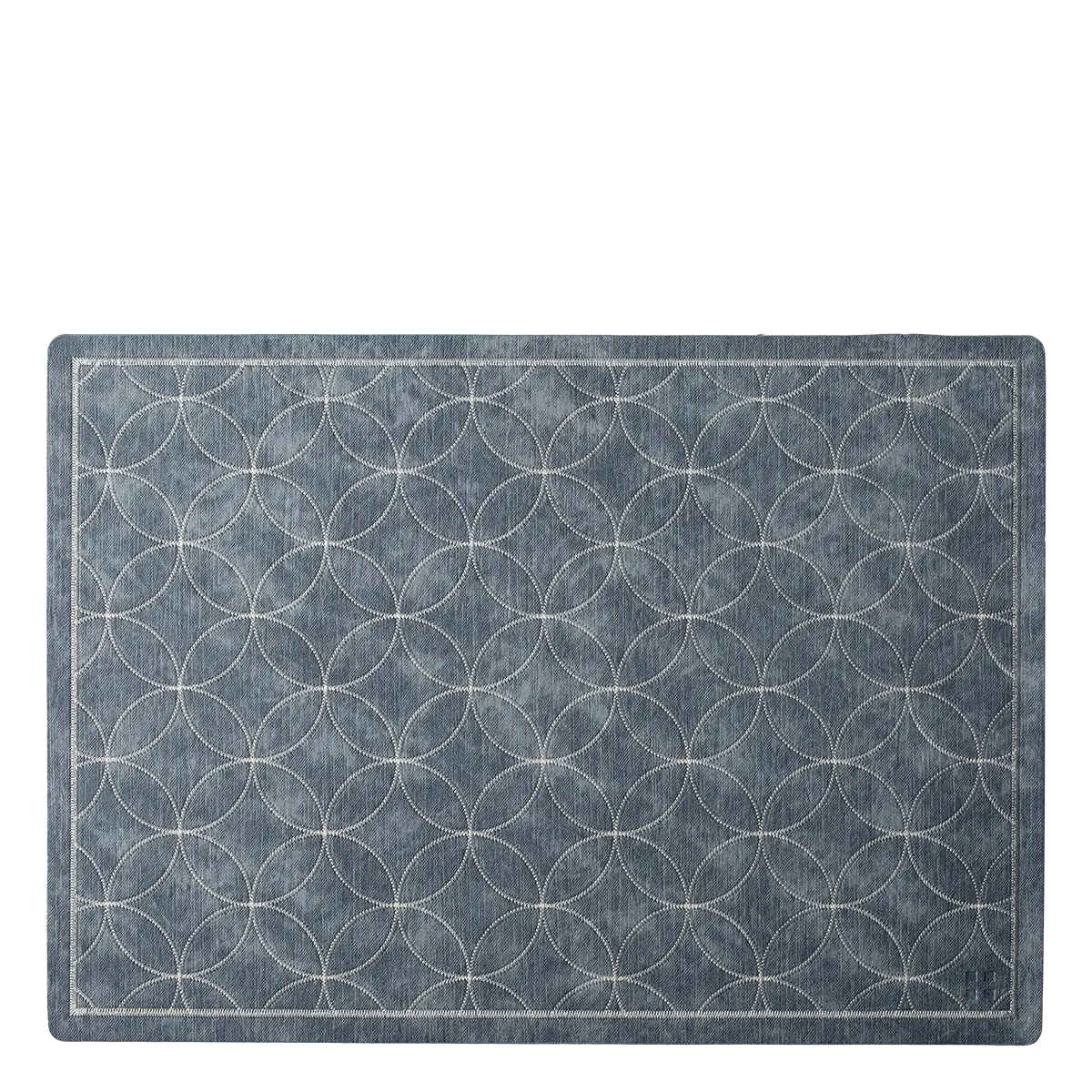 Prostírání obdélníkové PVC šedé – Elements Ambiente Stitch - 593948