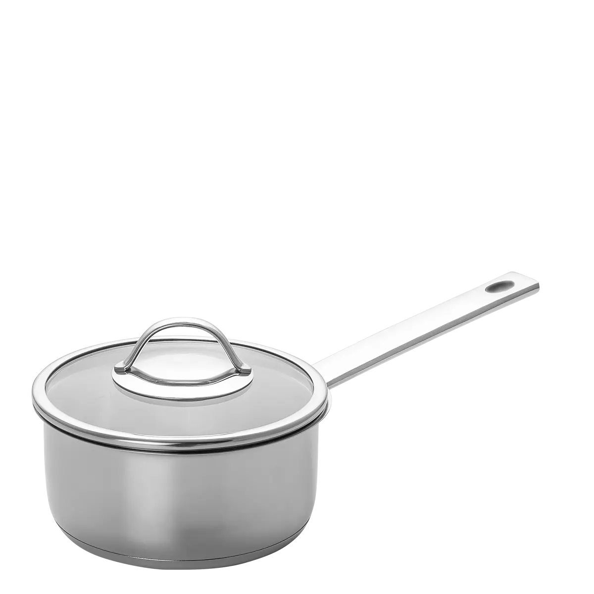 Rendlík se skleněnou poklicí Ø 18 cm — Orion Inox - 600246