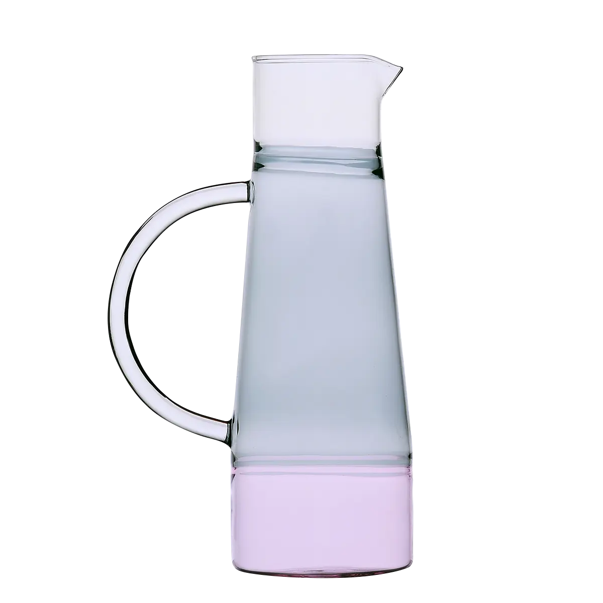 Džbán růžová/kouřová/průhledná 1,5 l - 983021
