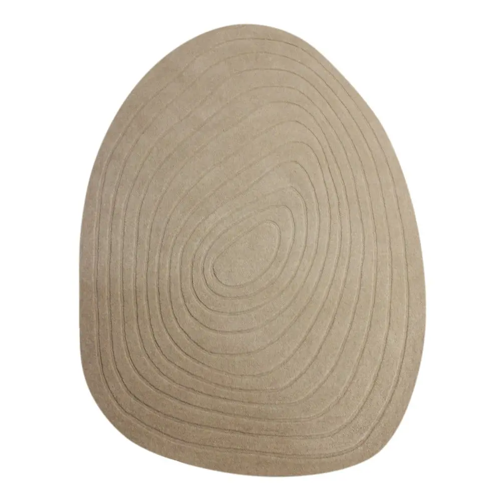 Béžový vlněný koberec 160x230 cm Puddle Wool – Flair Rugs