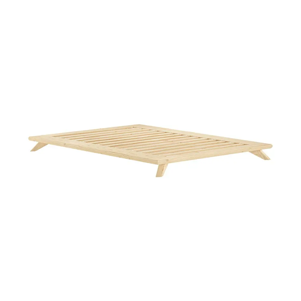 Dvoulůžková postel Karup Design Senza Bed Natural, 160 x 200 cm