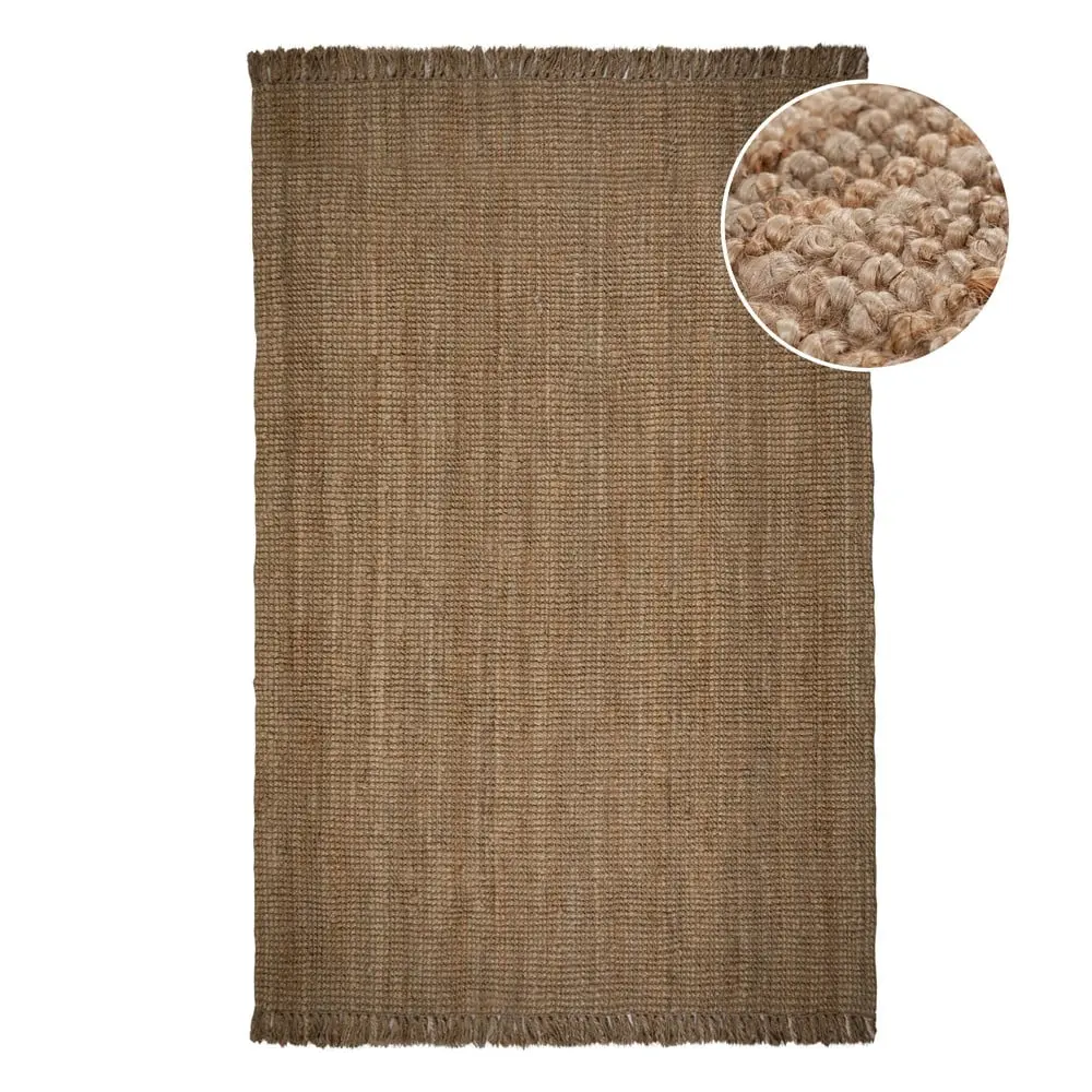 Kusový koberec Sarita Jute Boucle Natural 120x170 cm