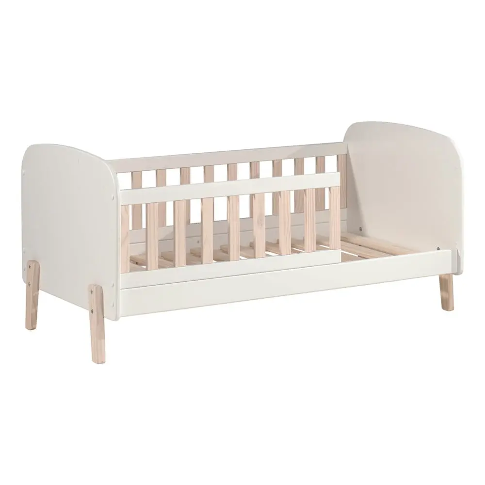 Bílá dětská postel Vipack Toddler, 70 x 140 cm