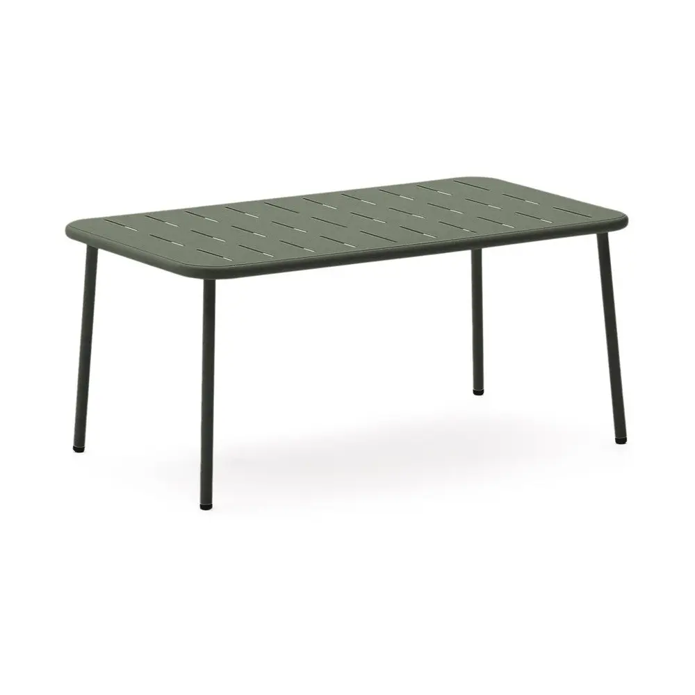 Ocelový zahradní konferenční stolek 50x90 cm Zivia – Kave Home